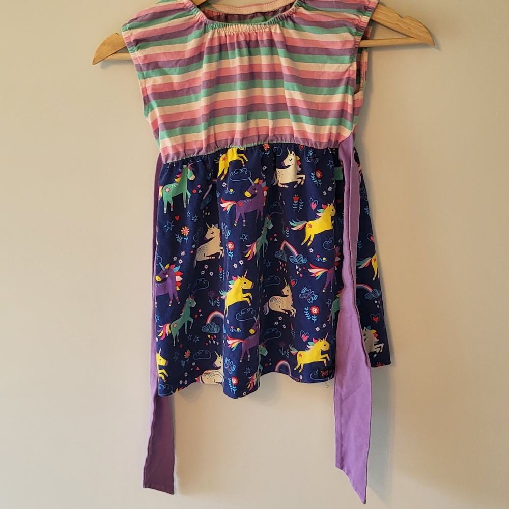 Purple and Pink Casual Dress